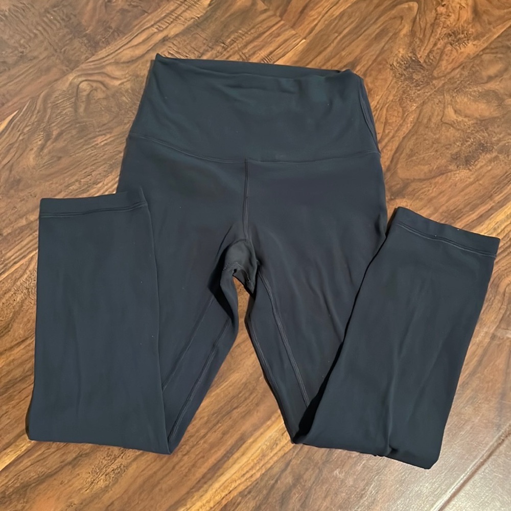 Lululemon Align Crops. Size 2. Grey/green.